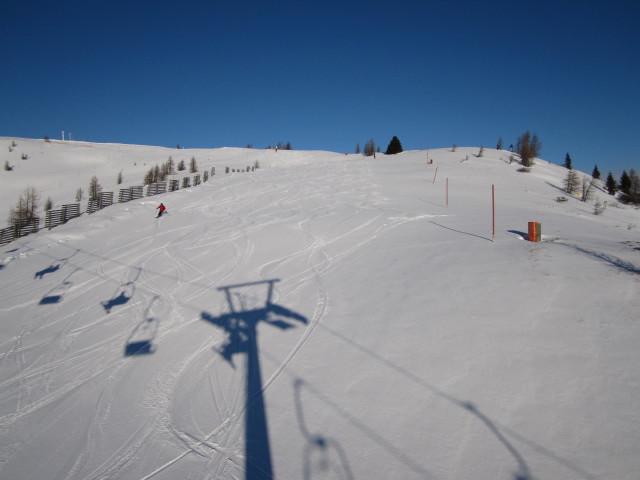 W&ouml;rtherseeabfahrt von der Bergerbahn aus