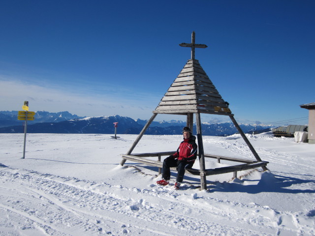 Ich auf der Gerlitzen, 1.909 m