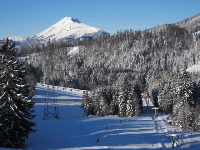 &Ouml;tscher von der Bergstation des Schlepplifts Reidl IV aus