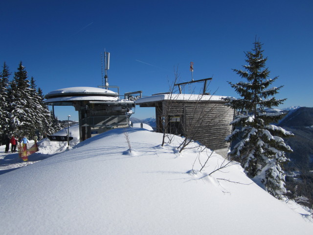 Bergstation des Vierersessellifts Hennesteck, 1.298 m