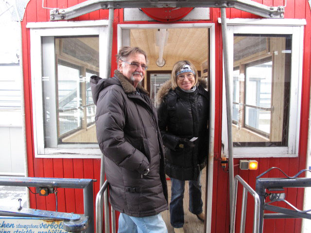 Papa und Mama im Wiener Riesenrad