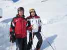 Ich und Stefan bei der Bergstation der Alpjochbahn, 2.026 m