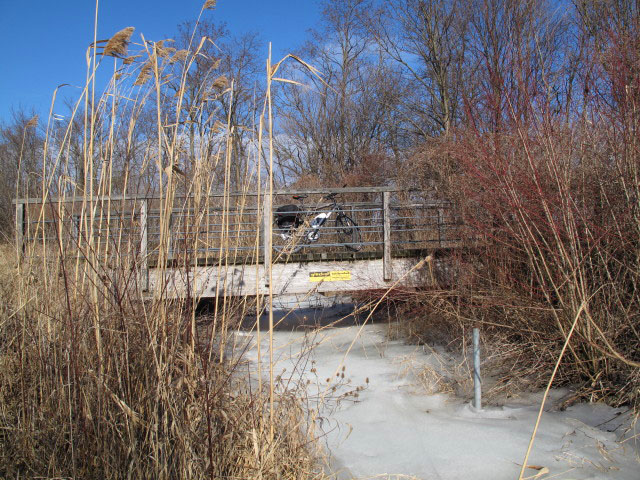 Rußbach bei der Siedlung Baumgarten