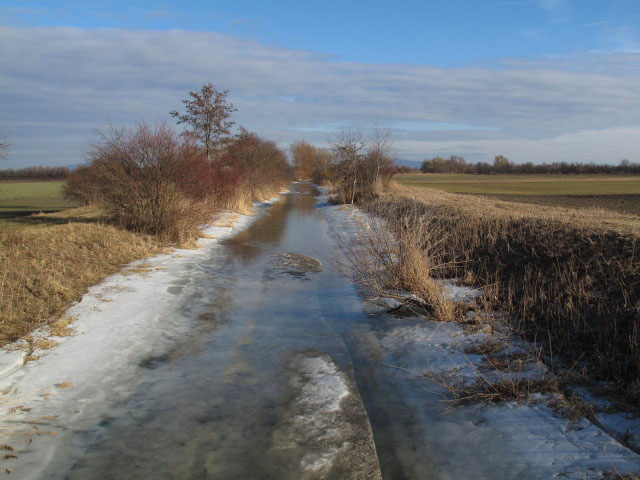 Rußbach unterhalb von Leopoldsdorf