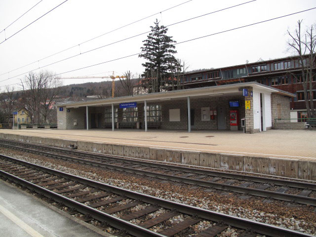 Bahnhof Purkersdorf Zentrum (4. Feb.)