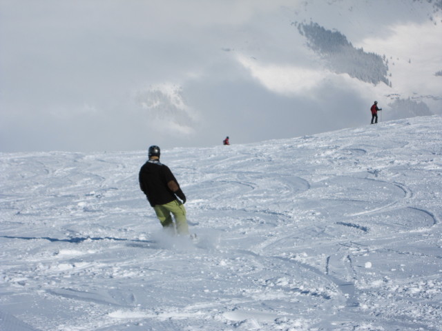 Markus auf der Tuxer Fernerhaus-Piste