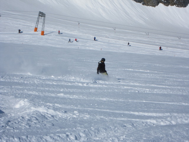 Markus neben der Kasererpiste