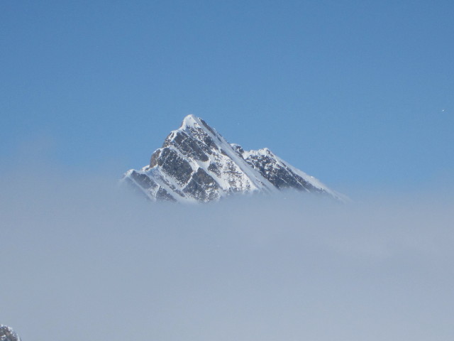 Hornspitze von der Moränepiste aus