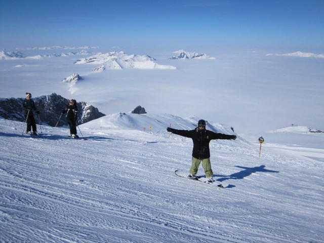 Markus auf der Sonnenhangpiste