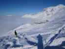 Markus zwischen Kasererpiste und Tuxer Fernerhaus-Piste