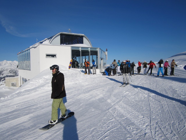 Markus bei der Bergstation der Karspitzbahn 2, 2.116 m