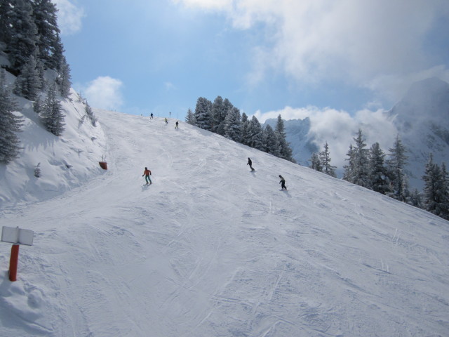 Piste 4 von der Ebenwaldbahn aus