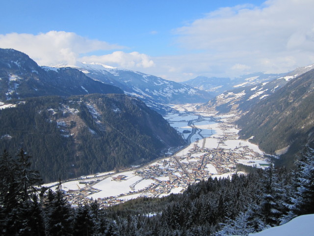 Zillertal von der Talabfahrt aus