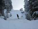 Markus neben der Piste 4