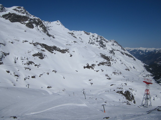 von der Bergstation des Zehnerlifts Richtung Nordwesten