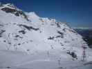 von der Bergstation des Zehnerlifts Richtung Nordwesten