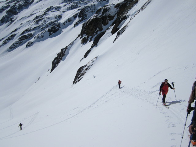 Christoph und Klaus zwischen bei die K&ouml;pfe und Rostocker Eck (1. Apr.)