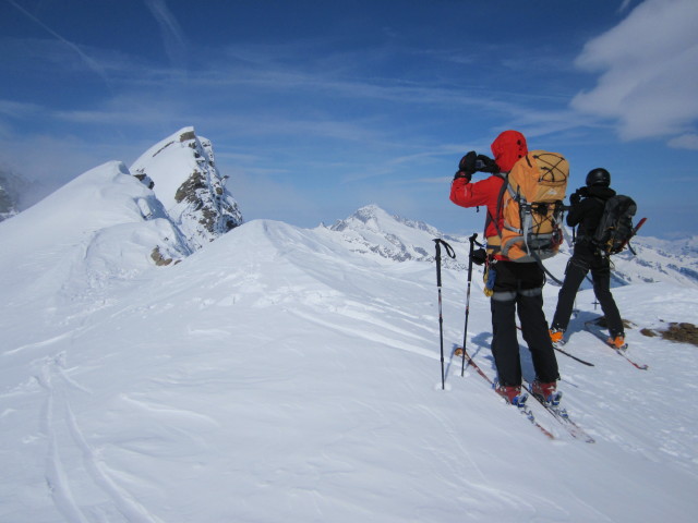 Christoph und Norbert am Maurerkees (3. Apr.)