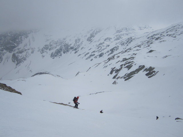 Michaela, Siegbert und Klaus zwischen Rostocker Eck und bei die K&ouml;pfe (4. Apr.)