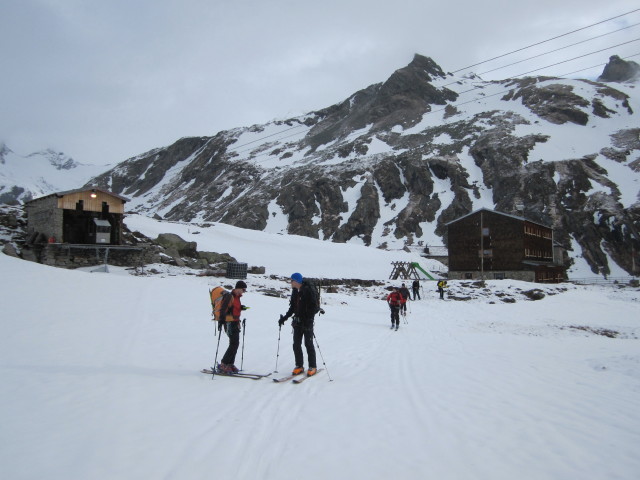 Christoph, Norbert, Gudrun und Klaus aufm Moose (6. Apr.)