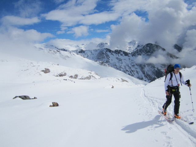 Norbert am N&ouml;rdlichen Malhamkees (6. Apr.)
