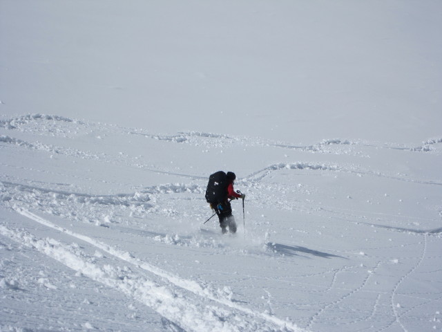 Gudrun am N&ouml;rdlichen Malhamkees (6. Apr.)