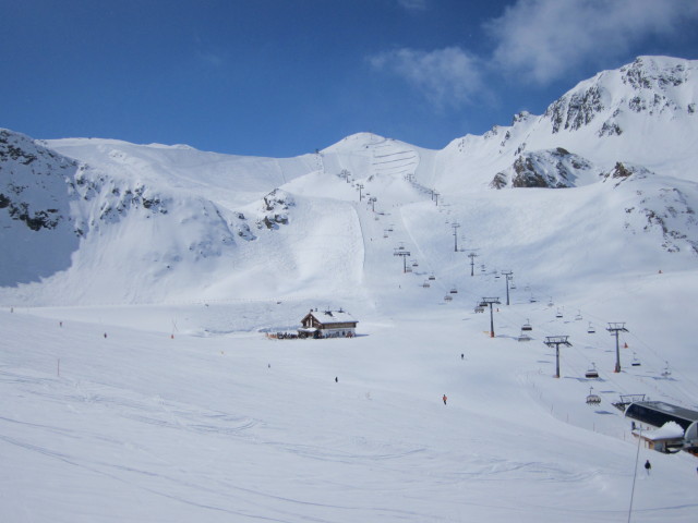 von der Höllkarbahn Richtung Süden (17. Apr.)