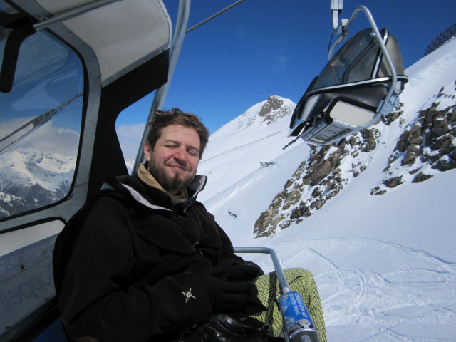 Markus in der Gampenbahn (17. Apr.)