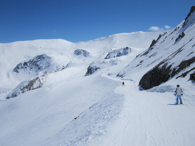 Markus und Mama auf Piste 32 (17. Apr.)