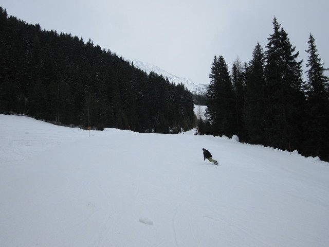 Markus auf der Piste 1a (18. Apr.)