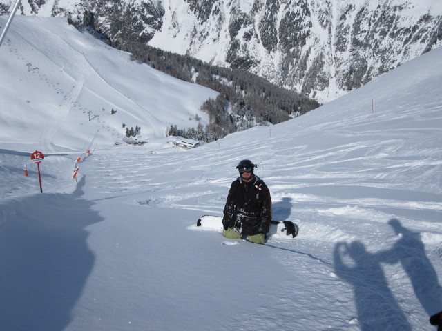 Markus auf der Piste 12 (19. Apr.)