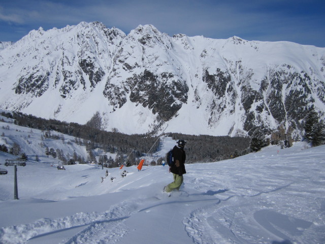 Boris und Markus auf der Piste 31 (19. Apr.)