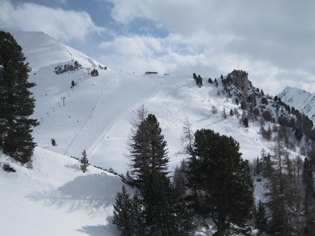 Sassgalunkopf von der Piste 3 aus (19. Apr.)