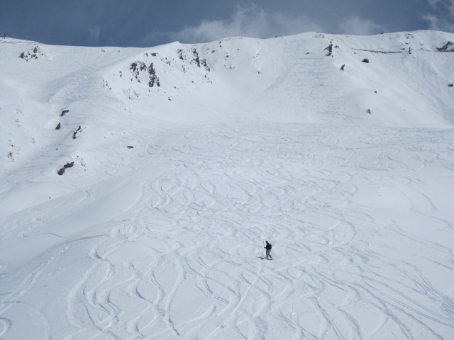 Markus zwischen der Piste 14a und 14b (21. Apr.)