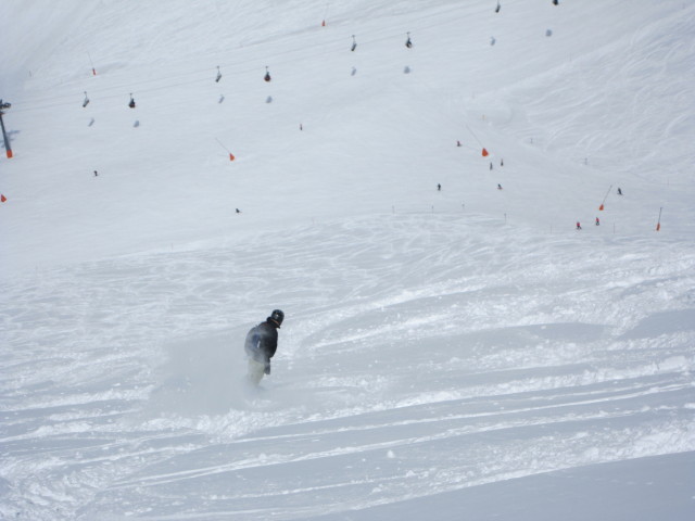 Markus auf der Skiroute 26 (21. Apr.)