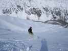 Markus zwischen Piste 32 und Piste 35 (19. Apr.)