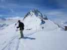 Markus auf der Skiroute 26 (19. Apr.)