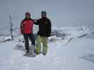 Ich und Markus am Palinkopf, 2.864 m (23. Apr.)