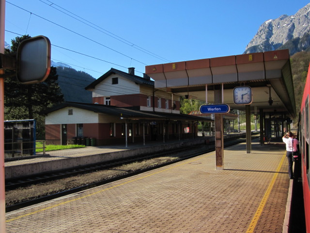 Bahnhof Werfen, 526 m