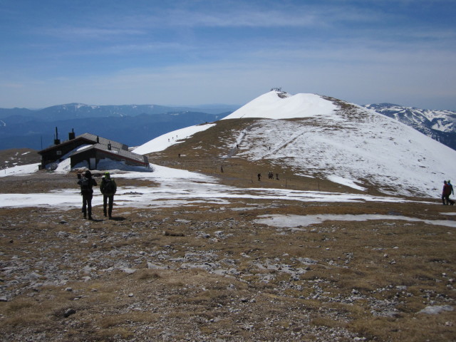Fischerhütte und Klosterwappen vom Kaiserstein aus