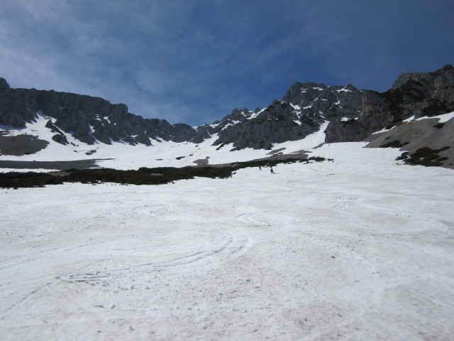 Lutz, Irene und Erich in der Breiten Ries