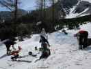 Erich, Irene und Lutz in der Breiten Ries