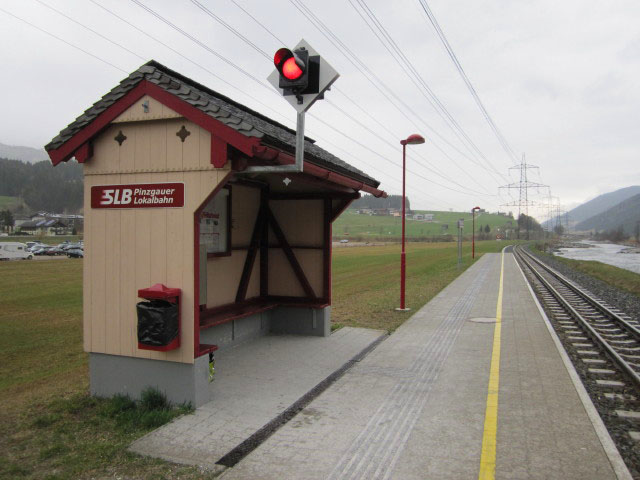 Bahnhof Hollersbach Panoramabahn (7. Apr.)