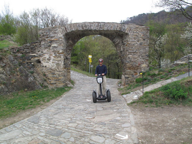 Ich beim Roten Tor (13. Apr.)