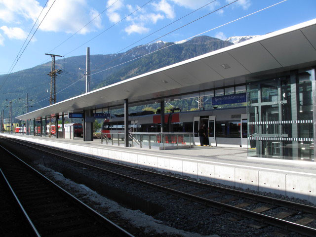 Bahnhof Spittal-Millst&auml;tter See, 544 m