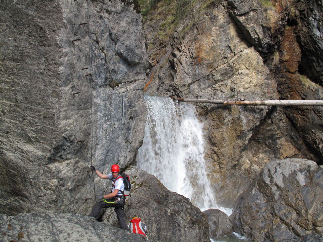 ÖTK-Klettersteig: Einstiegswand