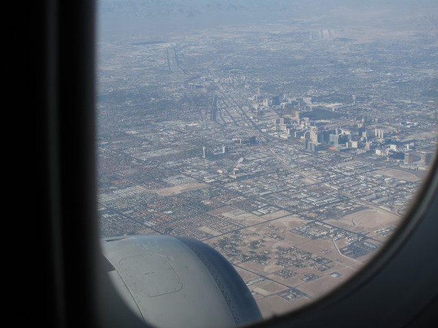 Las Vegas von Flug UA 519 aus (5. Mai)