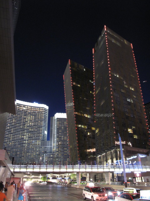 Aria Hotel und Vdara Hotel (5. Mai)