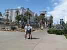 Papa und ich am Las Vegas Boulevard (7. Mai)