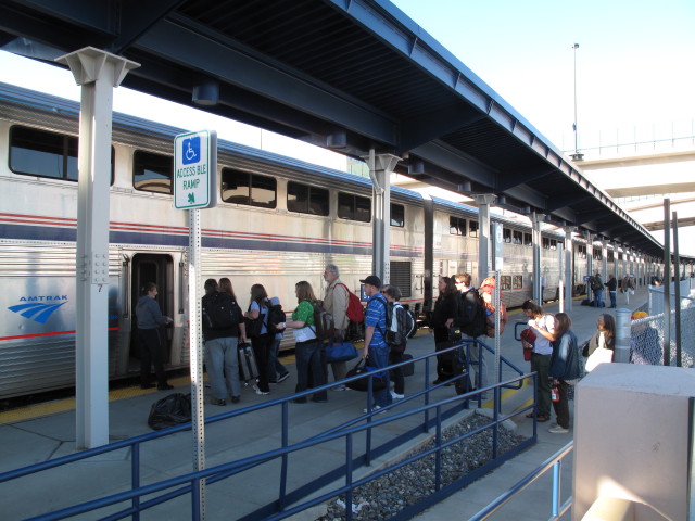 Train No. 5 im Bahnhof Denver